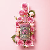 4711 Floral Collection Rose Eau De Cologne 100ml 3.4 Fl.oz. | Perfect Aniverssary Gift For Husband & Wife